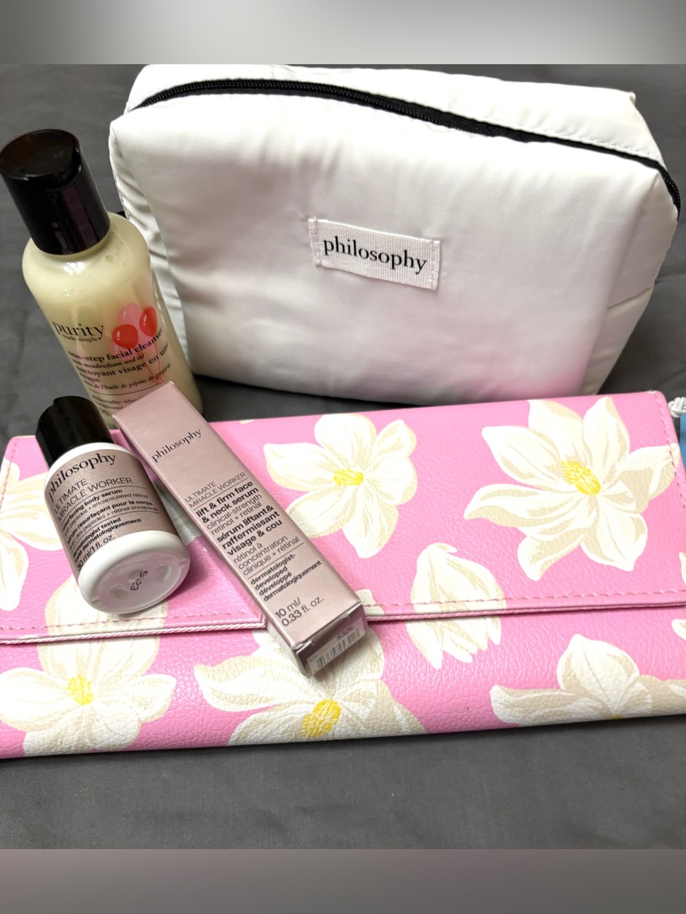 Philosophy Bundle with Draper James Travel Jewelry Organizer